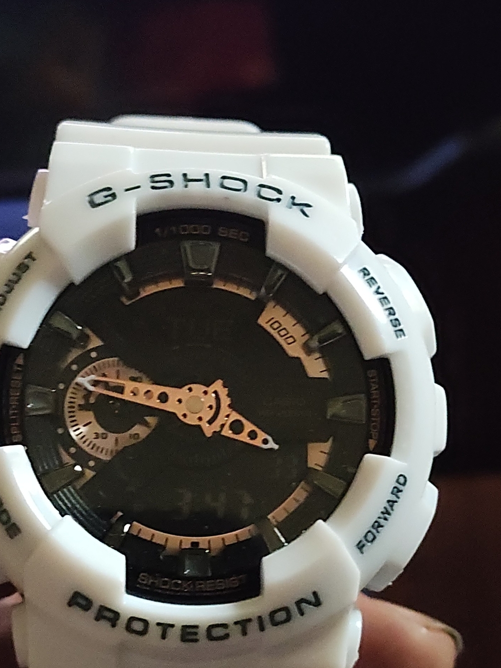 G-Shock White and Black Men’s Sport Watch